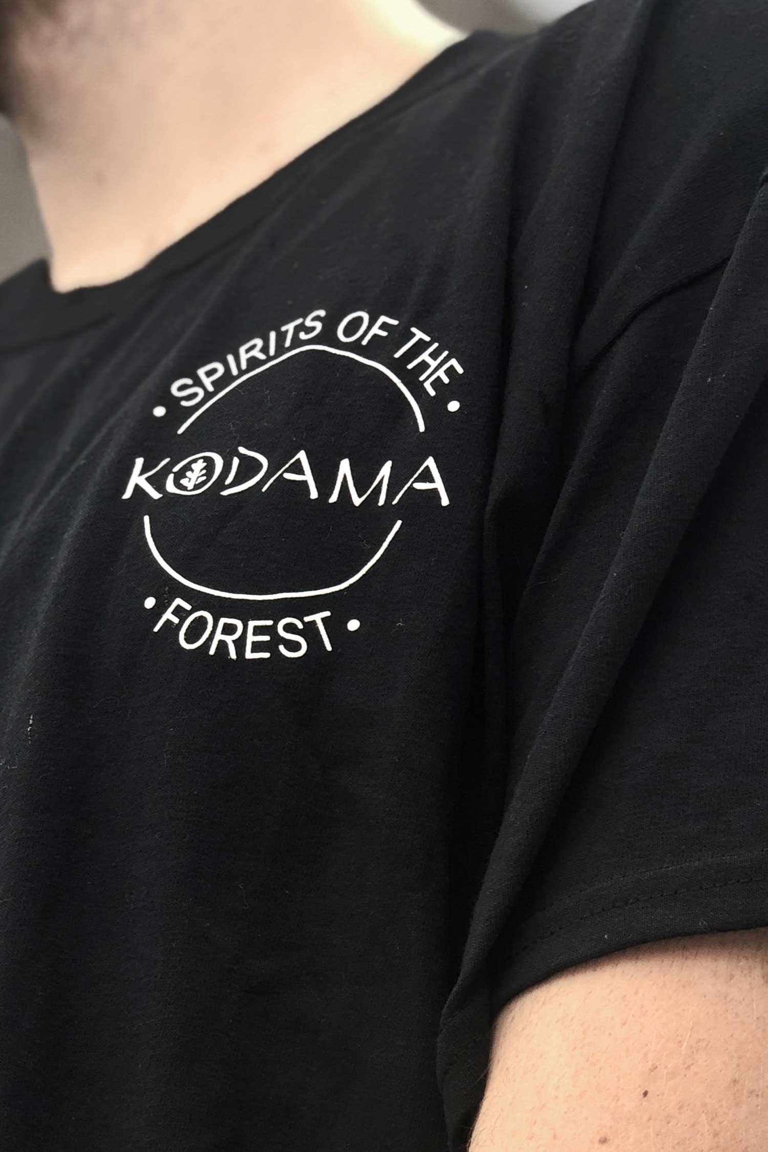 Kdm Classic Unisex Organic Cotton T-shirt (black) - Kodama Apparel